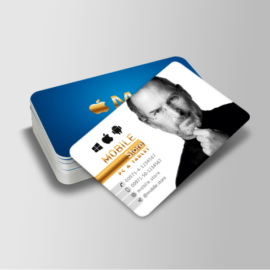 Luxurious Velvet Laminated Business Cards