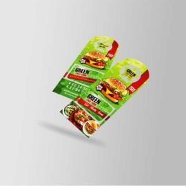 Door Hanger Rounded Corner Design (Matt Laminated), Qty:1000